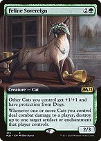 Feline Sovereign (M21-374) - rare: (Extended Art)