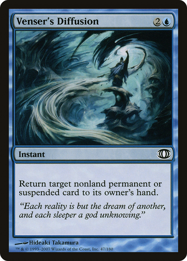 Venser's Diffusion (FUT-047) - common - Foil