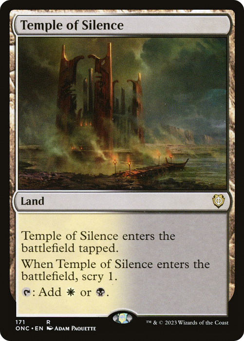 Temple of Silence (ONC-171) - rare