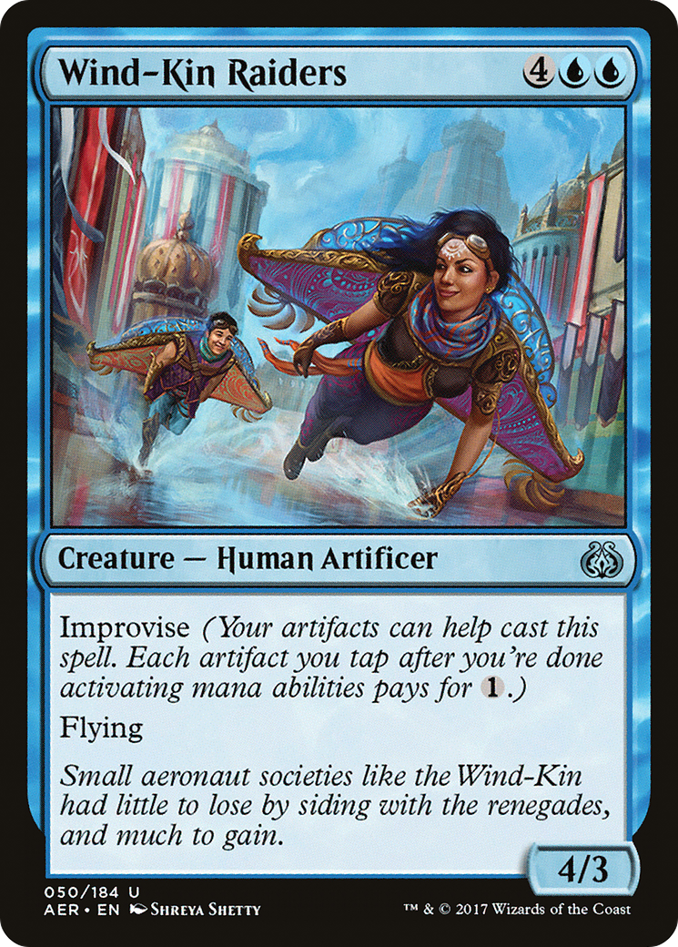 Wind-Kin Raiders (AER-050) - uncommon - Foil
