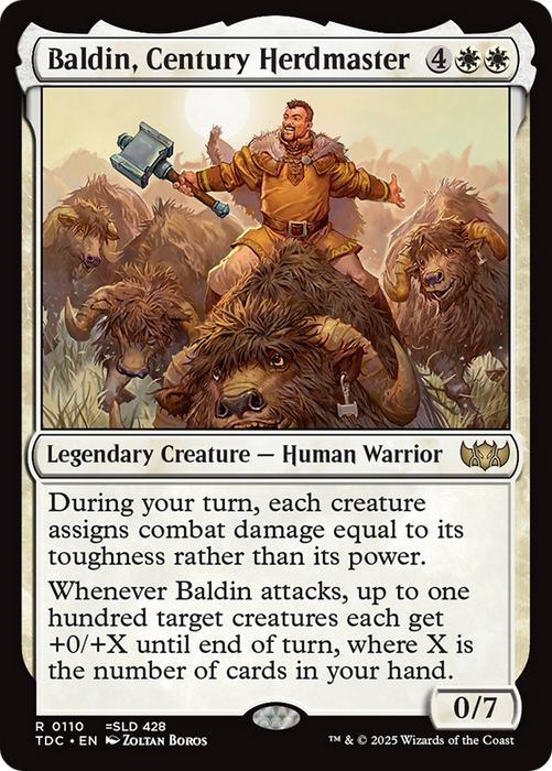 Baldin, Century Herdmaster (TDC-110) - rare