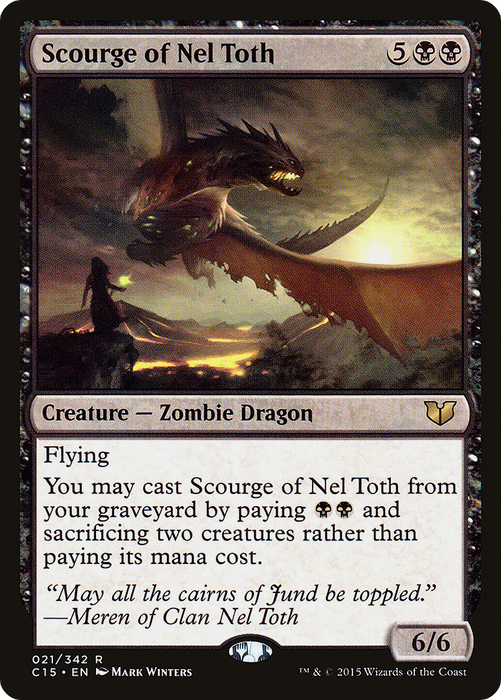 Scourge of Nel Toth (C15-021) - rare