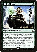 Oath of Nissa (PRE-140S) - rare - Foil