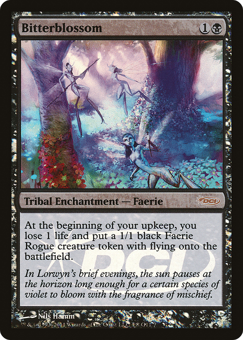 Bitterblossom (JDG-001) - rare - Foil
