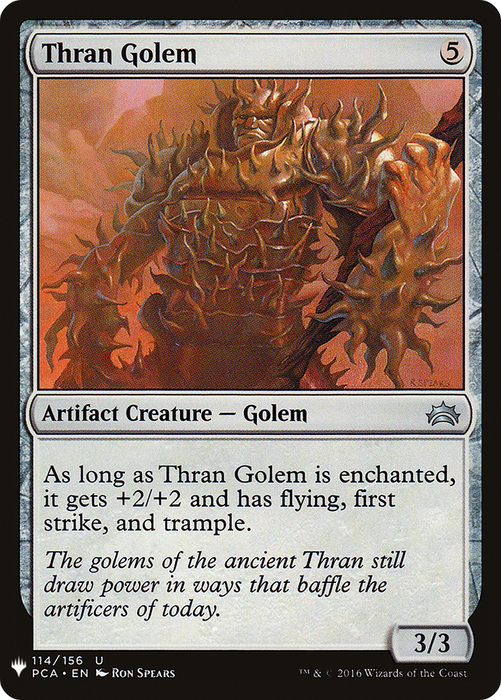 Thran Golem (LIST-PCA-114) - uncommon