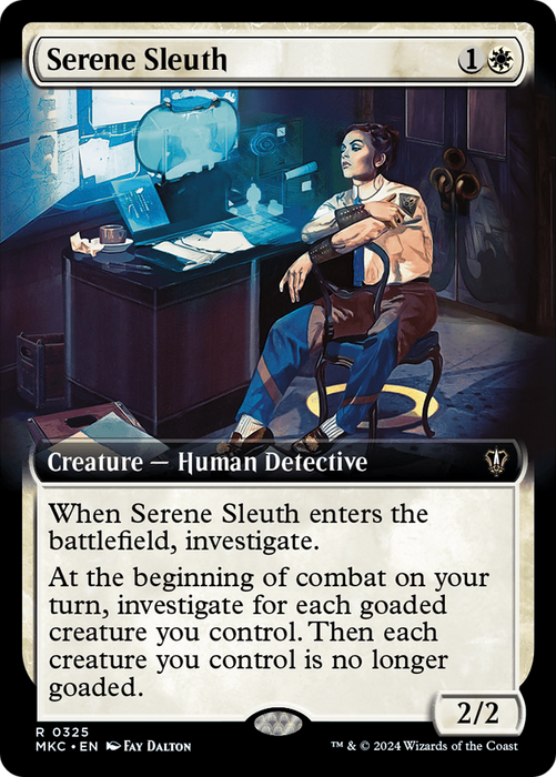 Serene Sleuth (MKC-325) - rare: (Extended Art)