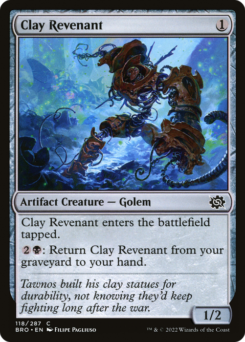 Clay Revenant (BRO-118) - common