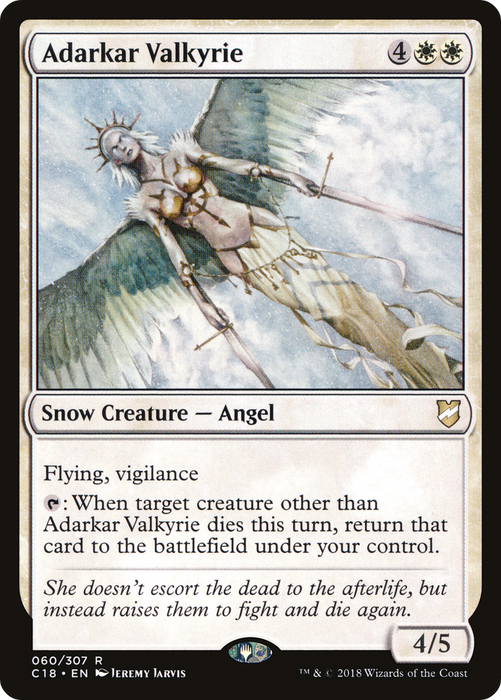 Adarkar Valkyrie (C18-060) - rare