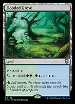 Flooded Grove (M3C-342) - rare - Foil
