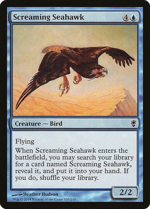 Screaming Seahawk (CNS-105) - common - Foil