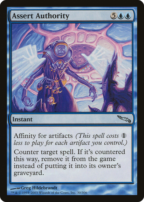 Assert Authority (MRD-030) - uncommon - Foil