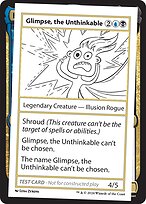 Glimpse, the Unthinkable (MB2PC-355) - rare