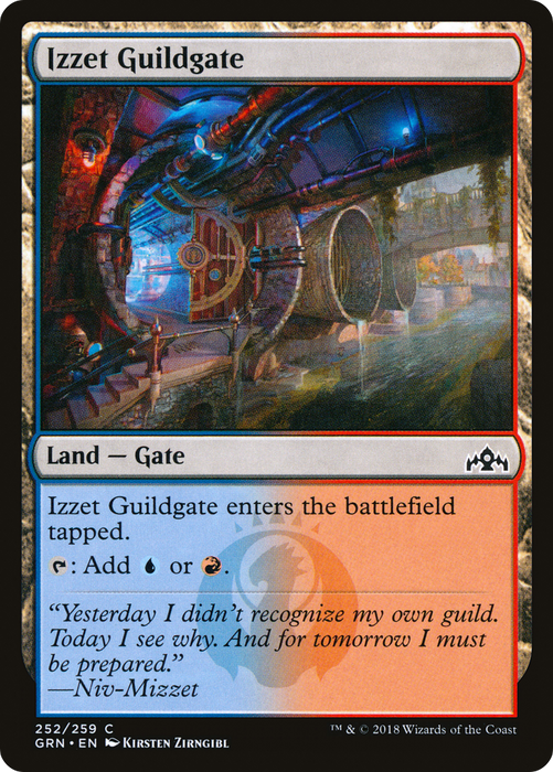 Izzet Guildgate (GRN-252) - common