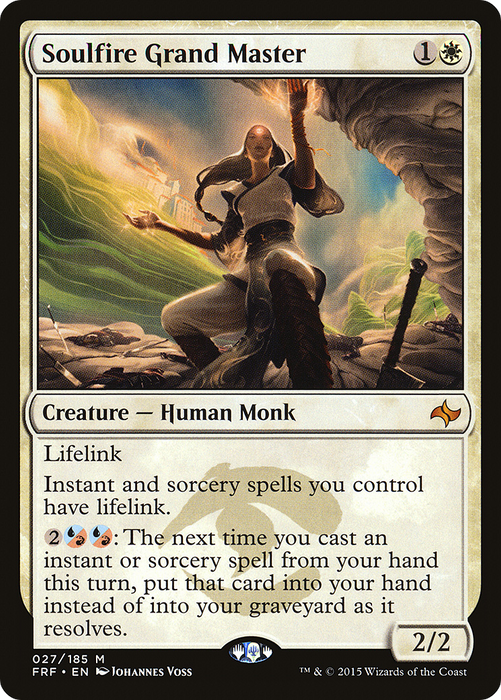 Soulfire Grand Master (FRF-027) - mythic - Foil