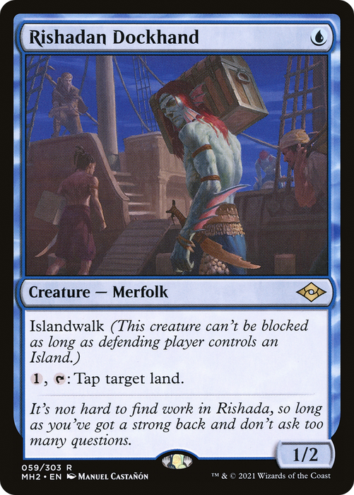 Rishadan Dockhand (MH2-059) - rare - Foil