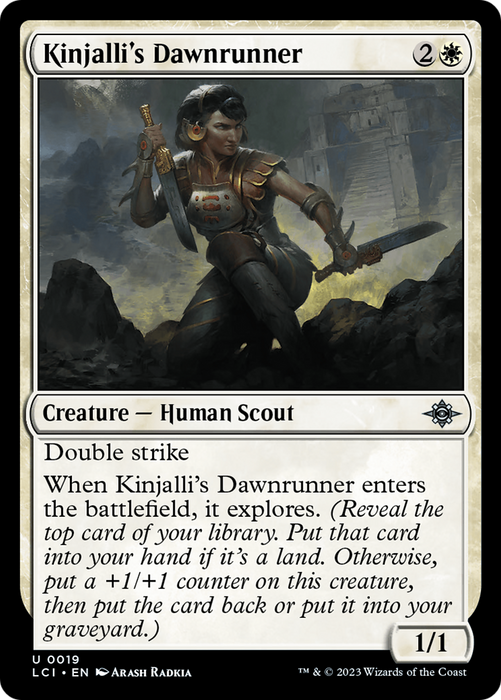 Kinjalli's Dawnrunner (LCI-019) - uncommon