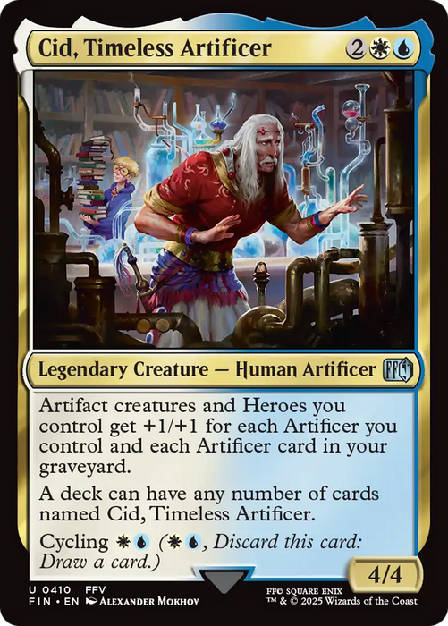 Cid, Timeless Artificer (FIN-410) - uncommon - Foil
