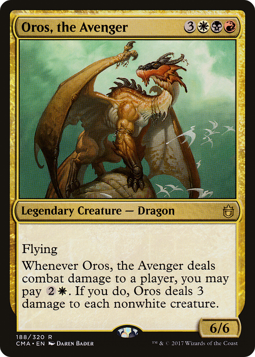 Oros, the Avenger (CMA-188) - rare