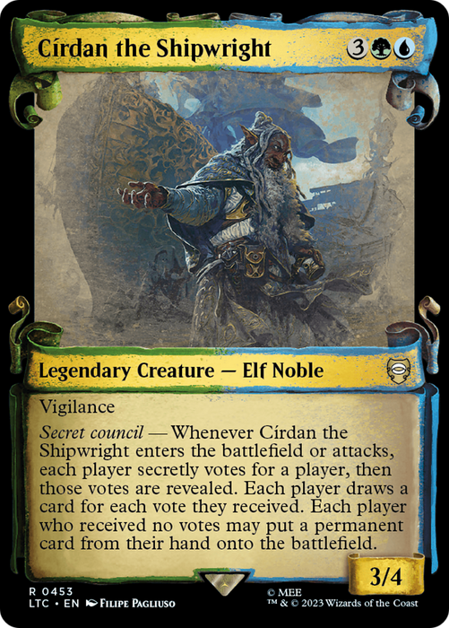 Círdan the Shipwright (LTC-453) - rare: (Showcase)