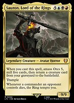 Sauron, Lord of the Rings (LTC-004) - mythic - Foil
