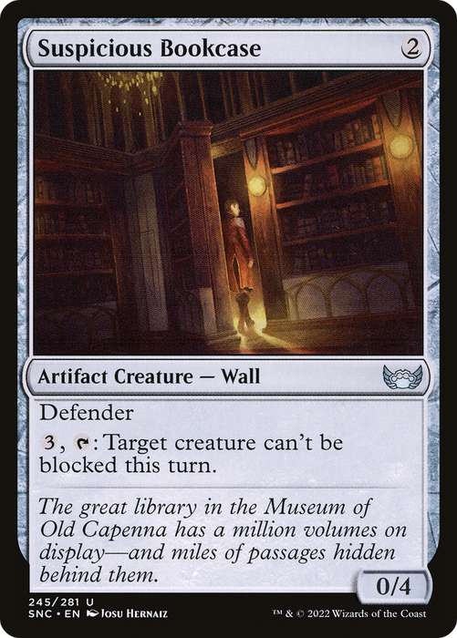Suspicious Bookcase (SNC-245) - uncommon