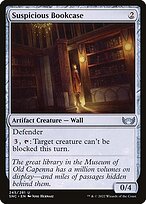Suspicious Bookcase (SNC-245) - uncommon - Foil