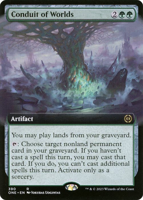 Conduit of Worlds (ONE-390) - rare: (Extended Art)
