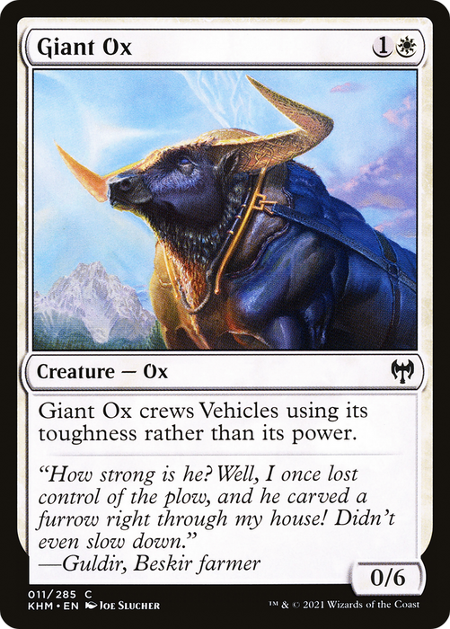 Giant Ox (KHM-011) - common - Foil