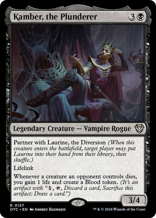 Kamber, the Plunderer (OTC-137) - rare