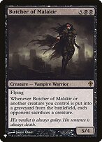 Butcher of Malakir (LIST-WWK-53) - rare