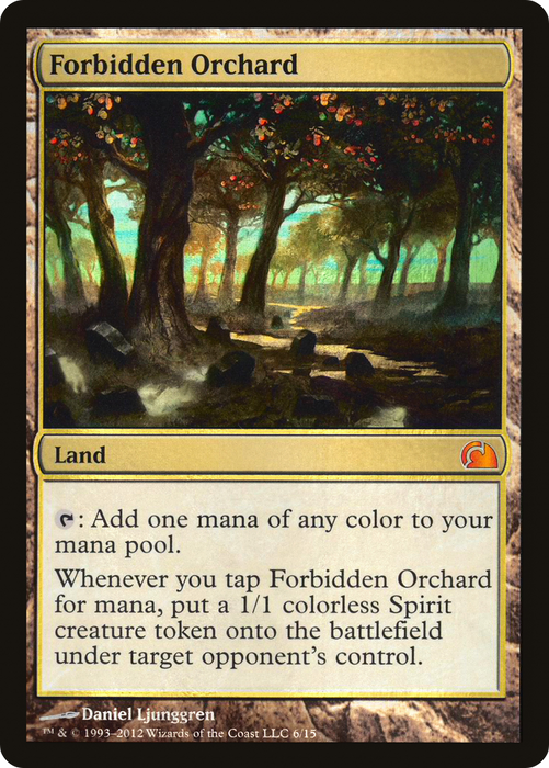 Forbidden Orchard (V12-006) - mythic - Foil