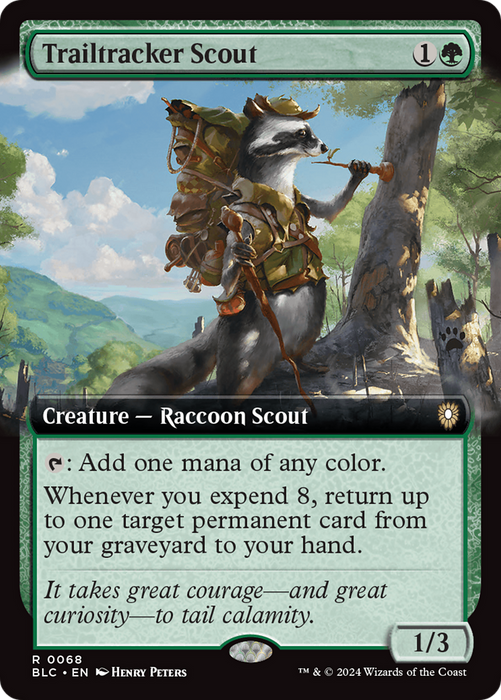 Trailtracker Scout (BLC-068) - rare: (Extended Art)