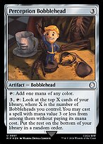 Perception Bobblehead (PIP-667) - uncommon - Foil
