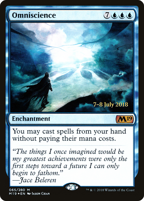 Omniscience (PRE-65S) - mythic - Foil