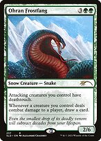 Ohran Frostfang (SLD-237) - rare: (snow)