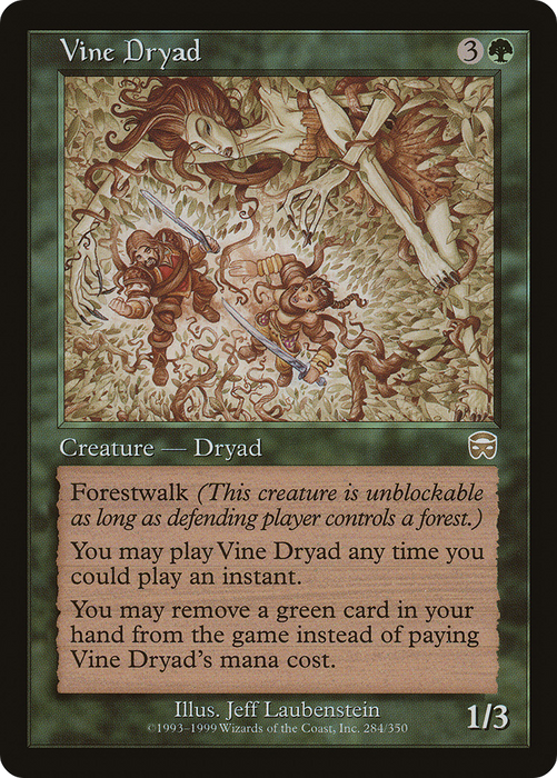 Vine Dryad (MMQ-284) - rare - Foil