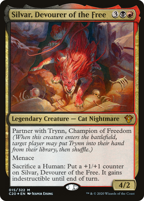 Silvar, Devourer of the Free (C20-015) - mythic
