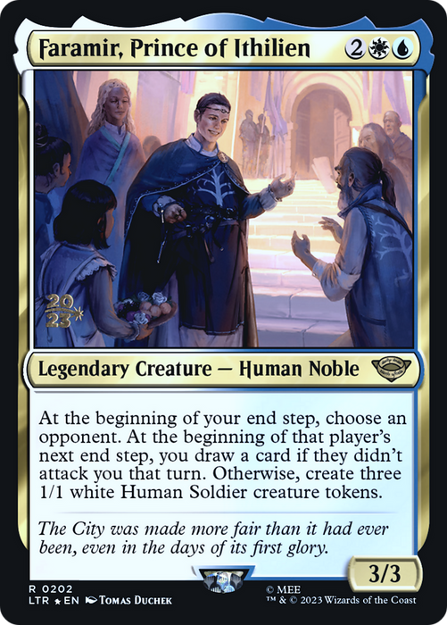 Faramir, Prince of Ithilien (PRE-202S) - rare - Foil