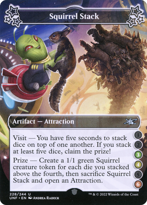 Squirrel Stack (UNF-228D) - uncommon - Foil