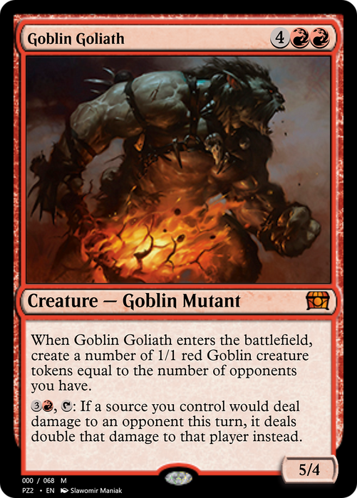 Goblin Goliath (PZ2-70783) - mythic