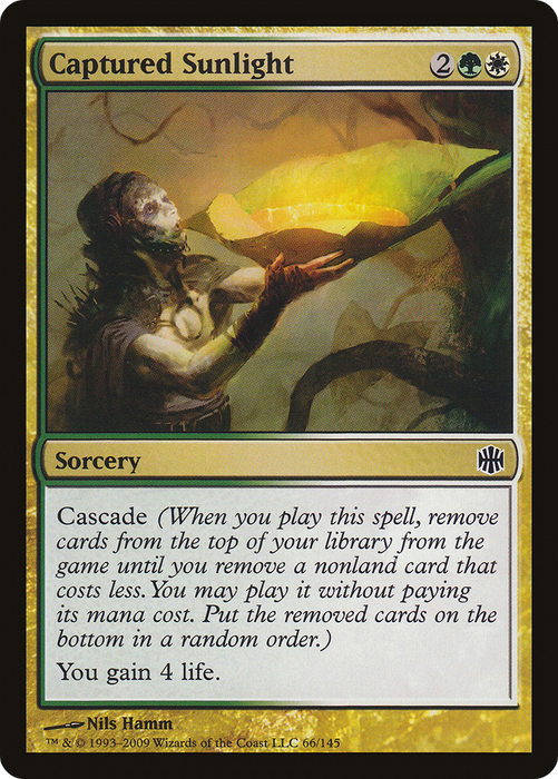 Captured Sunlight (ARB-066) - common - Foil