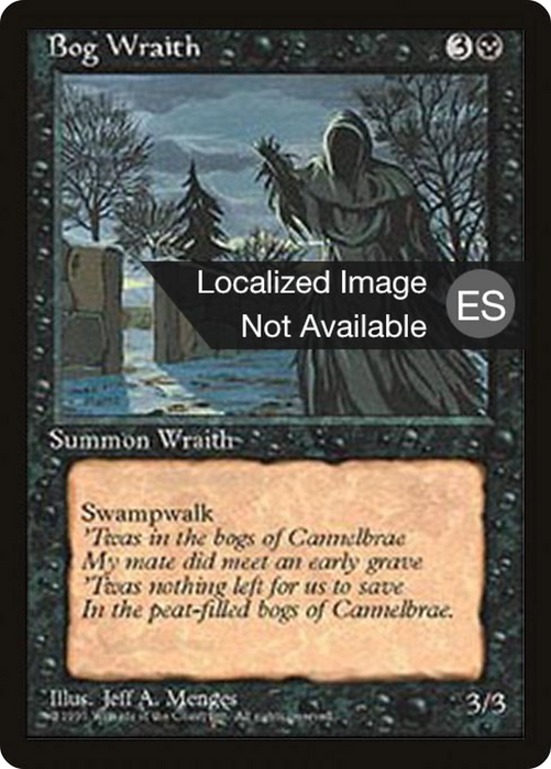 Bog Wraith (4BB-124) - uncommon