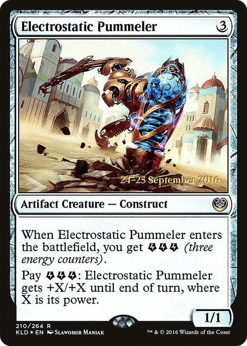 Electrostatic Pummeler (PRE-210S) - rare - Foil