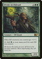 Elvish Archdruid (M11-171) - rare - Foil
