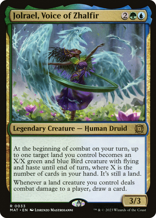 Jolrael, Voice of Zhalfir (MAT-033) - rare