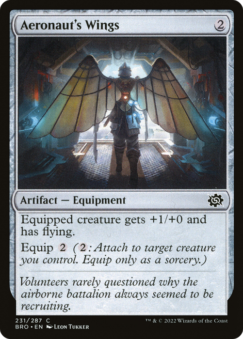 Aeronaut's Wings (BRO-231) - common - Foil