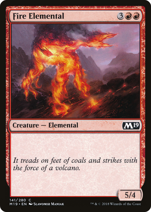 Fire Elemental (M19-141) - common