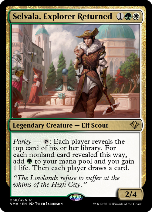 Selvala, Explorer Returned (VMA-260) - rare - Foil