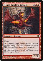 Hoard-Smelter Dragon (SOM-093) - rare - Foil