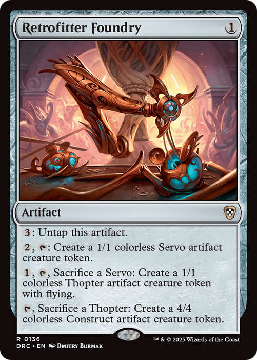 Retrofitter Foundry (DRC-136) - rare - Foil